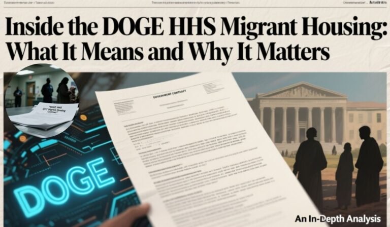 doge hhs migrant housing contract