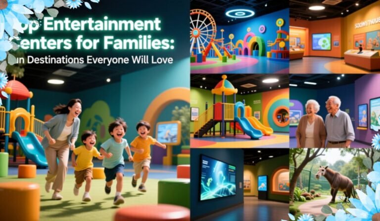 Top Entertainment Centers For Families: Fun Destinations Everyone Will Love entertainment centers