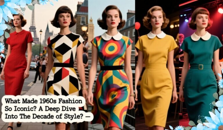 What Made 1960s Fashion So Iconic? A Deep Dive Into The Decade Of Style 1960s fashion