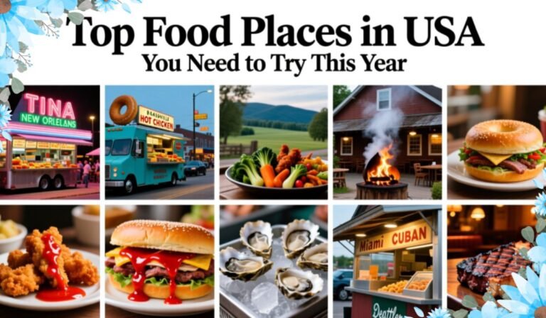 Top Food Places In The USA You Need To Try This Year food places