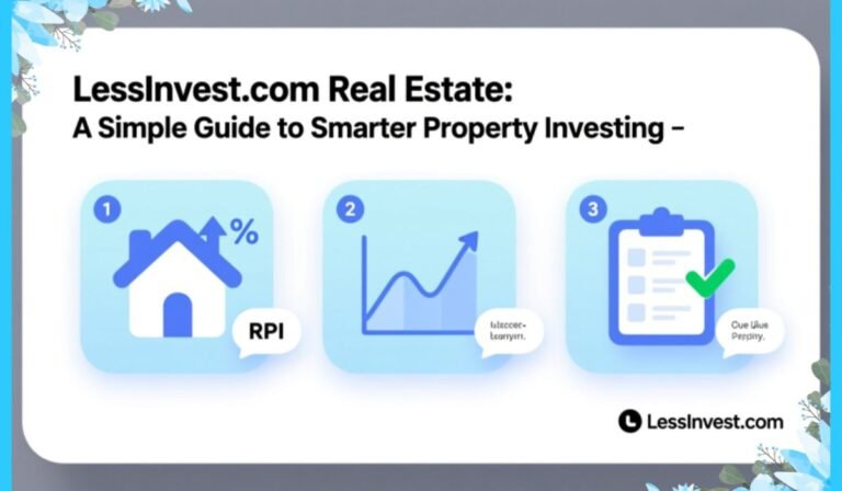 LessInvest.com Real Estate: A Simple Guide To Smarter Property Investing lessinvest.com real estate