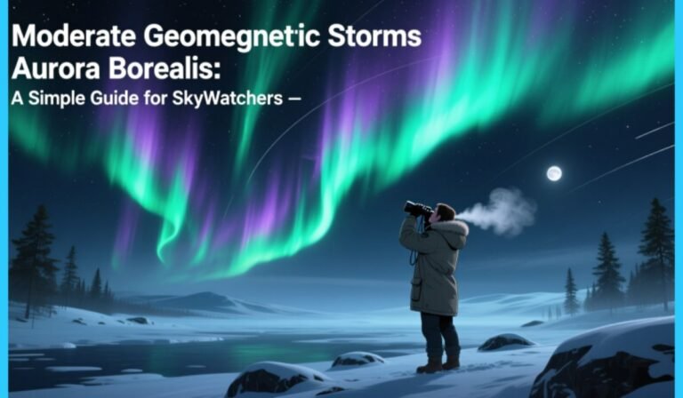 Moderate Geomagnetic Storm Aurora Borealis: A Simple Guide For Skywatchers moderate geomagnetic storm aurora borealis