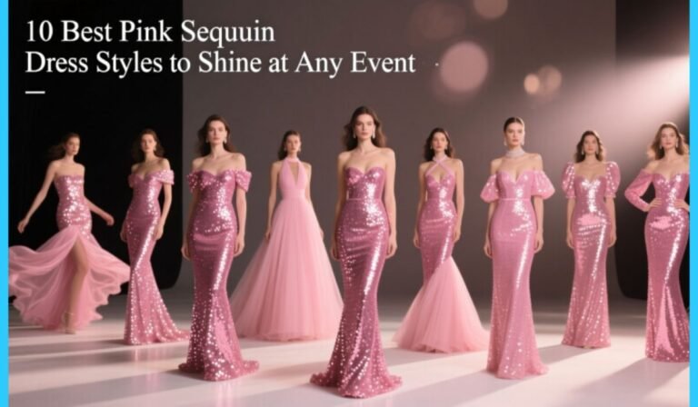 10 Best Pink Sequin Dress Styles To Shine At Any Event pink sequin dress