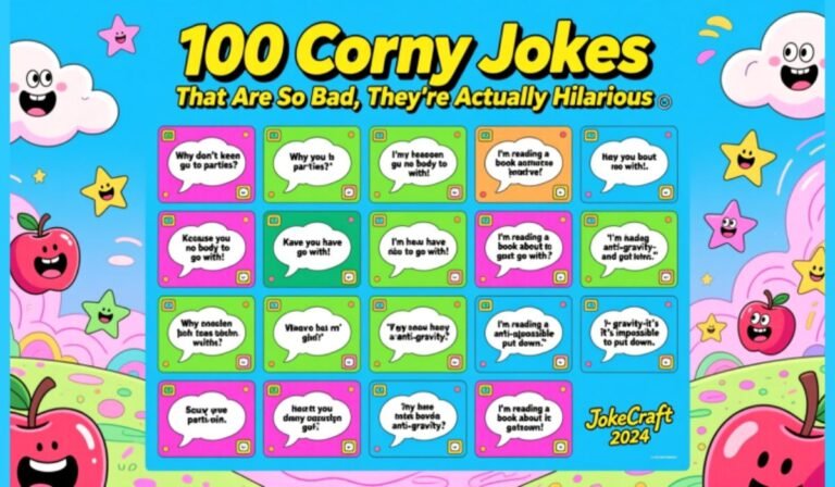 100 Corny Jokes That Are So Bad, They’re Actually Hilarious corny jokes