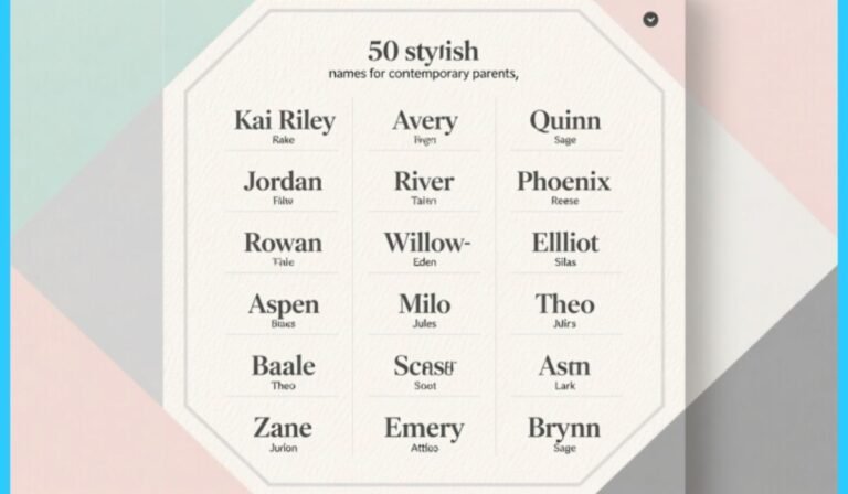 gender neutral names