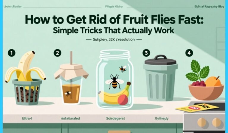 How To Get Rid Of Fruit Flies Fast: Simple Tricks That Actually Work how to get rid of fruit flies