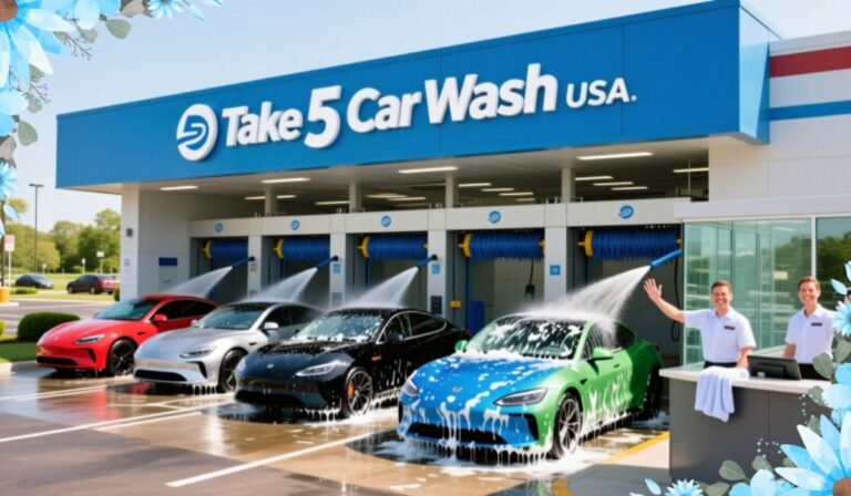 take 5 car wash