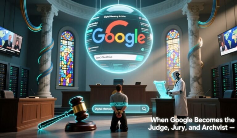When Google Becomes the Judge, Jury, and Archivist When Google Becomes the Judge, Jury, and Archivist