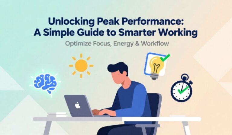 Unlocking Peak Performance: A Simple Guide to Smarter Working